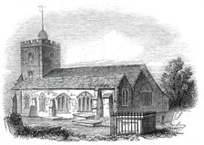 Southover Church, 1845. Creator: Unknown.