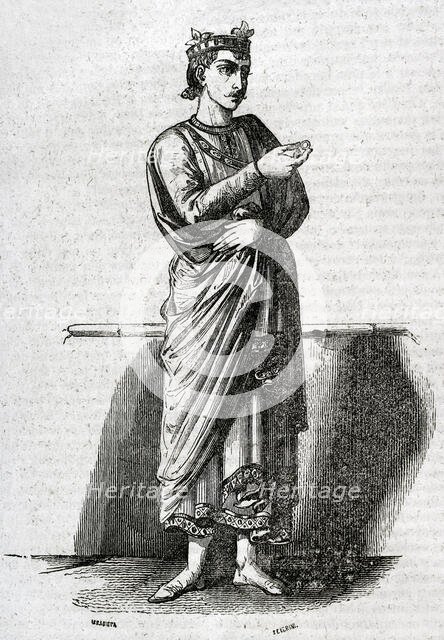 King Ferdinand III of Castile, 1852.  Creator: José Severini.