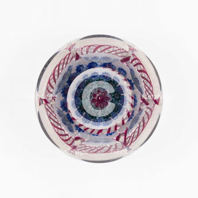 Paperweight, England, c. 1848-49. Creator: Unknown.