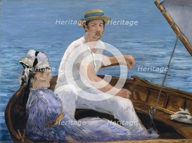 Boating, 1874. Creator: Edouard Manet.