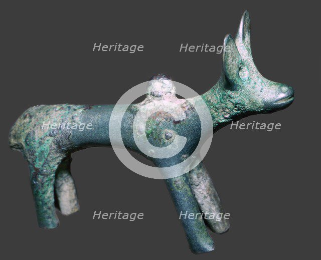 Celtic bronze boar, Hounslow, Middlesex, England, Iron Age, 1st century BC- 1st century AD. Artist: Unknown