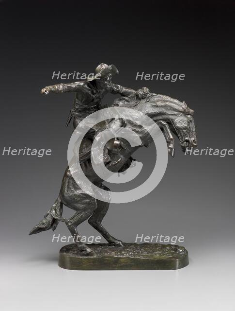 The Broncho Buster, 1895. Creator: Frederic Remington.