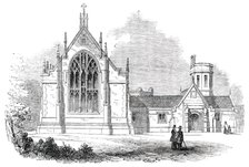 Chapel of the Consumption Hospital at Brompton, 1850. Creator: Unknown.