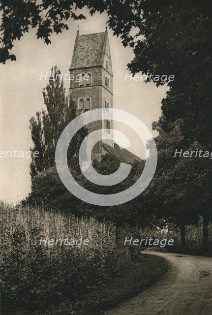 'Meersburg (Bodensee). Church', 1931. Artist: Kurt Hielscher.