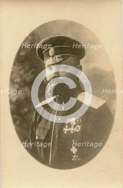 Alexander Pavlovich Kutepov (1882-1930) , 1919-1920. Creator: Anonymous.