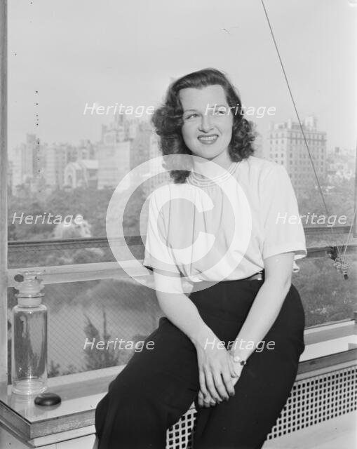 Portrait of Jo Stafford, New York, N.Y.(?), ca. July 1946. Creator: William Paul Gottlieb.