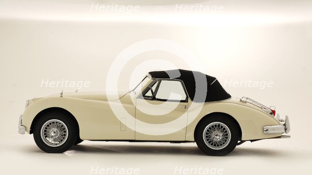 1955 Jaguar XK140 Artist: Unknown.