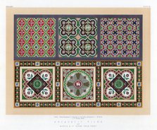 'Encaustic Tiles', 19th century.Artist: John Burley Waring