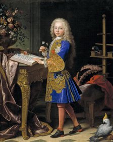 Charles III of Spain as child, 1724. Creator: Ranc, Jean (1674-1735).