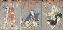Shichiri Oboro (image 1 of 2), 1857. Creator: Utagawa Kunisada.