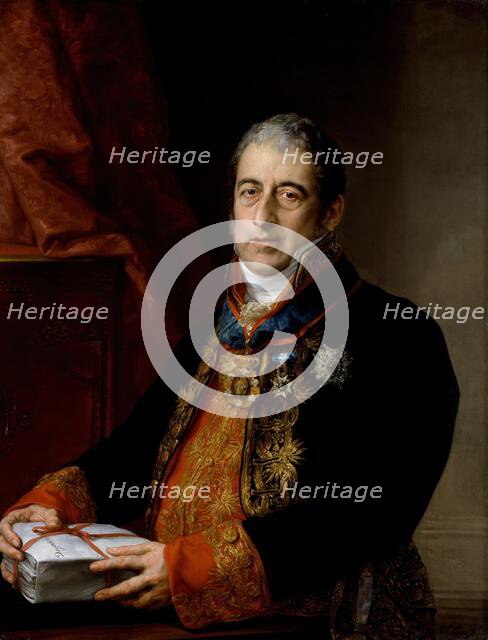 Portrait of Juan Miguel de Grijalba, about 1825. Creator: Vicente Lopez y Portana.
