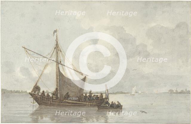 River view, 1786-1850. Creator: Gerrit Lamberts.