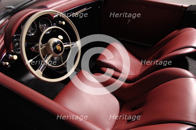 1956 Porsche Spyder - James Dean replica. Artist: Simon Clay.