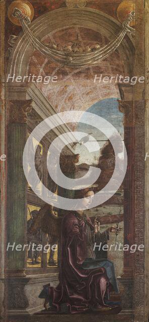 The Archangel Gabriel, 1467-1469. Creator: Tura, Cosimo (before 1431-1495).