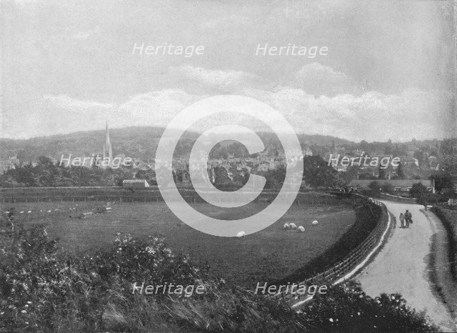 'Dorking: From Above The Station', c1896. Artist: Frith & Co.