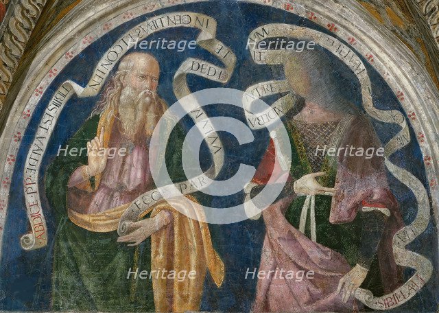 The Prophet Obadiah and the Libyan Sibyl, 1492-1495.