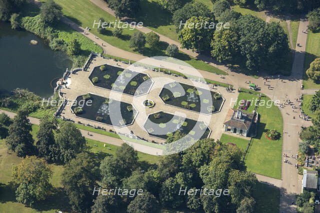 The Italian Fountains, Kensington Gardens, Kensington, London, 2021. Creator: Damian Grady.