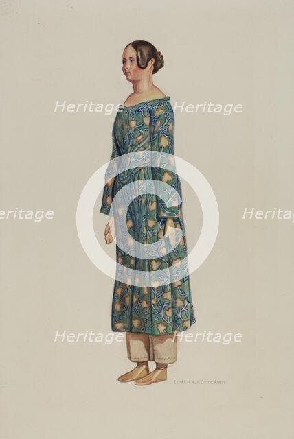 Doll, c. 1940. Creator: Elmer R. Kottcamp.