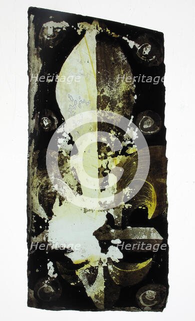 Glass Fragment, European, 16th century. Creator: Unknown.