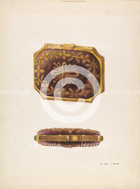 Gold Purse, c. 1938. Creator: Ralph Morton.