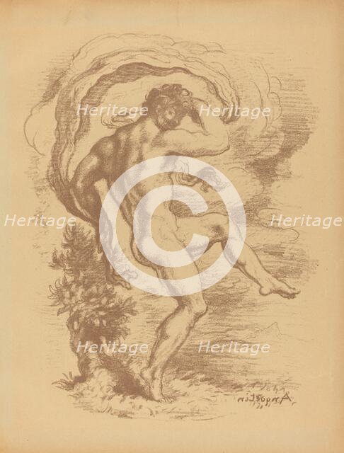 Dancing Nude, 1897. Creator: Louis Anquetin.