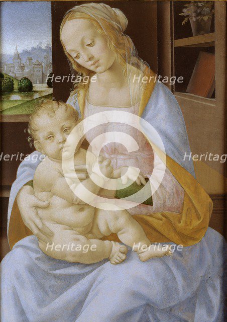 The Virgin and Child, 15th - 16th century (1470-1537). Artist: Lorenzo di Credi.