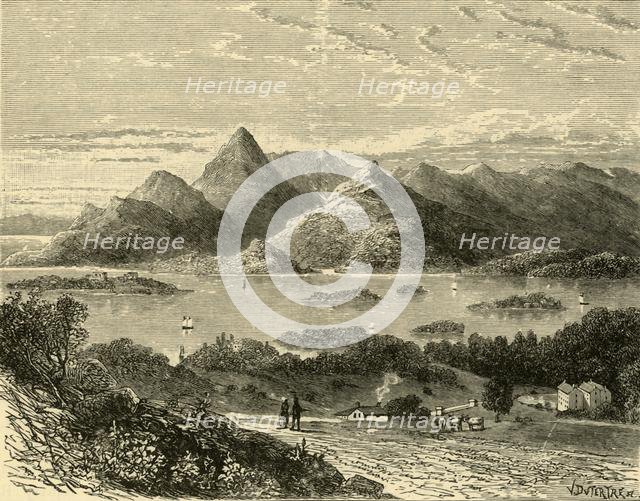 'Glengariff Harbour and Bantry Bay from the Eccles Hotel', 1898. Creator: Unknown.