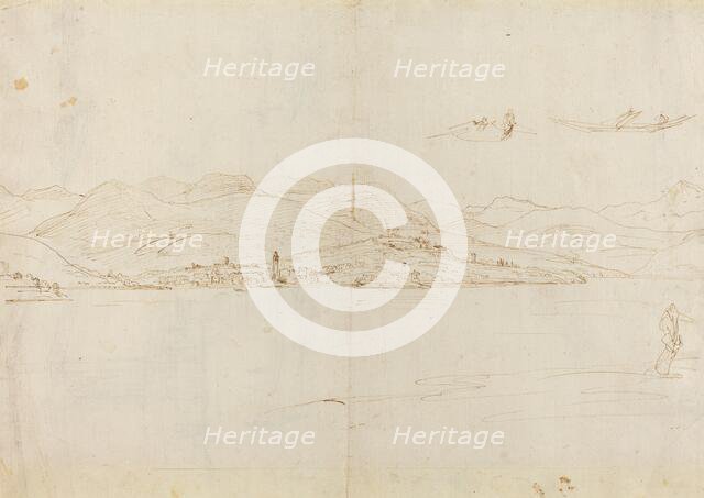 Lago Maggiore, c. 1700. Creator: Gaspar van Wittell.