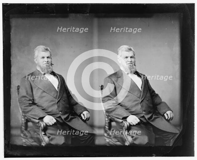 Senator David McKendree Key of Tennessee, 1865-1880. Creator: Unknown.