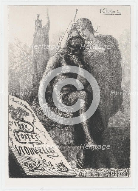 Eaux Fortes Nouvelles, 1876. Creator: François-Nicolas Chifflart.