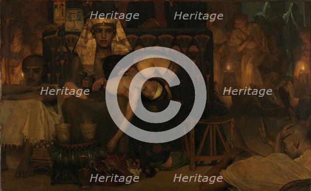 The Death of the Pharaoh’s Firstborn Son, 1872. Creator: Sir Lawrence Alma-Tadema.