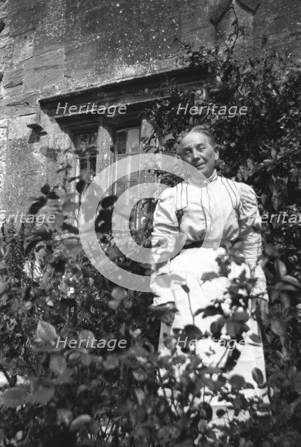 Mrs Lock, Muchelney Ham, Somerset, 1904-1905. Artist: Cecil Sharp