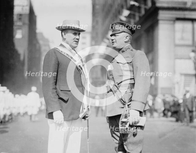 Col. E.C. Young, Col. Milton J. Forman, Chicago, 1916. Creator: Bain News Service.