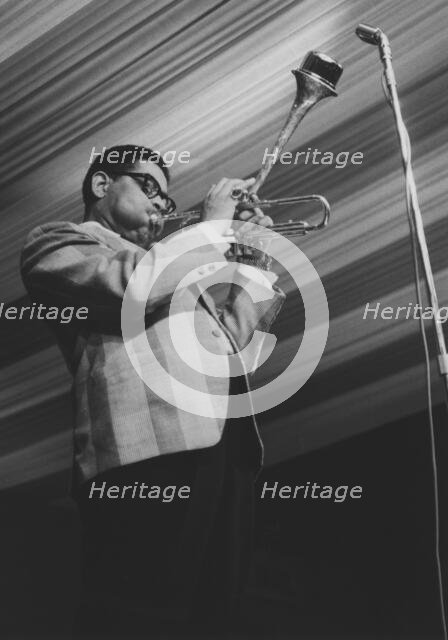 Dizzy Gillespie, Daily Mail International Jazz Festival, Manchester, 1963. Creator: Brian Foskett.