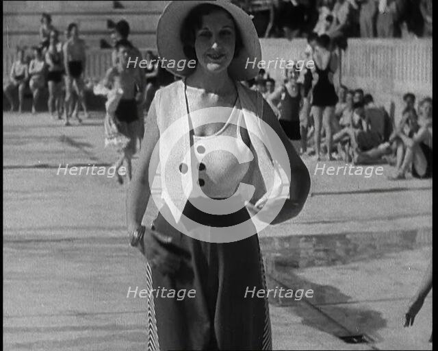 People Enjoying the Outdoors, 1930s. Creator: British Pathe Ltd.