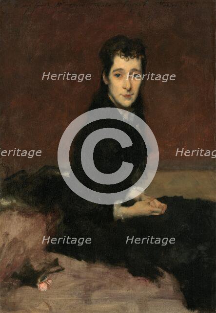 Mrs. Charles Gifford Dyer (Mary Anthony), 1880. Creator: John Singer Sargent.