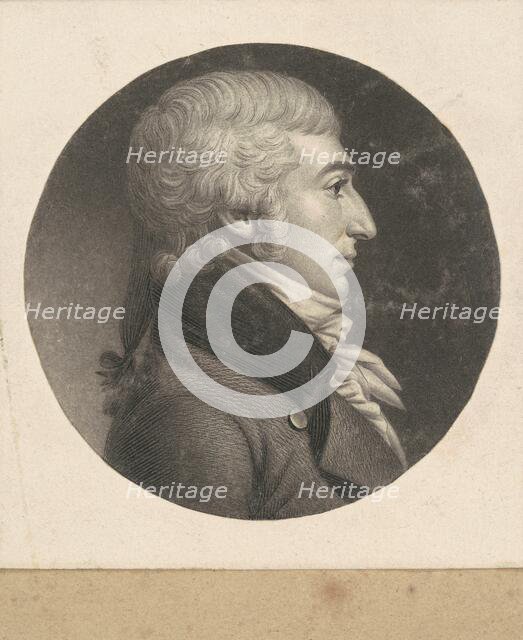 Unidentified Man, 1798-1803. Creator: Charles Balthazar Julien Févret de Saint-Mémin.