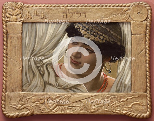 Delilah, 1886. Creator: Elihu Vedder.