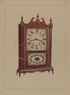 Shelf Clock, 1935/1942. Creator: Unknown.