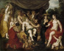 The feast of Bacchus, 1615-1637. Creator: Johannes Rottenhammer the elder.