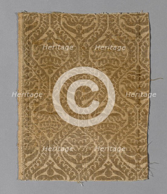 Fragment, Spain, 1600/1650. Creator: Unknown.