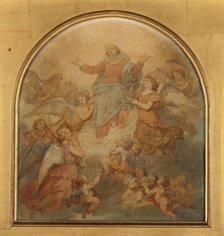 Esquisse pour l'église Saint-Nicolas-du-Chardonnet : La Vierge Triomphante, 1857. Creator: Nicolas-Louis-François Gosse.