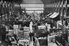 Fruit department, Covent Garden, London, 1926-1927. Artist: Unknown