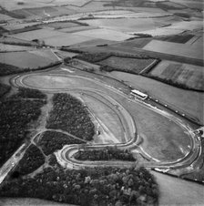 Brands Hatch motor racing circuit, West Kingsdown, Kent, 1955. Artist: Aerofilms.