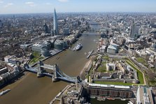 Aerial view of London, 2013. Artist: Historic England Staff Photographer.