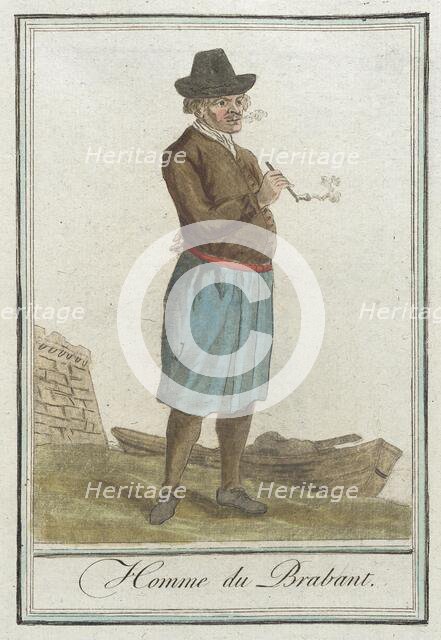 Costumes de Différents Pays, 'Homme du Brabant', c1797. Creator: Jacques Grasset de Saint-Sauveur.