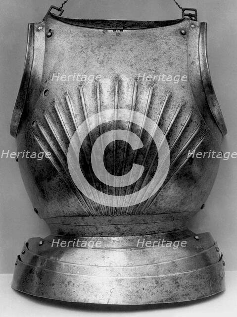 Breastplate, Austrian, Innsbruck, ca. 1510. Creator: Hans Maystetter.