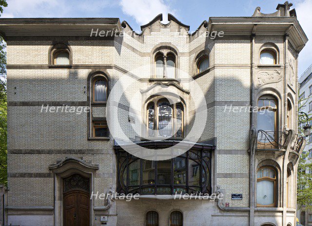 Hotel Hannon, 1 Avenue de la Jonction, Brussels, Belgium, (1902), c2014-c2017. Artist: Alan John Ainsworth.