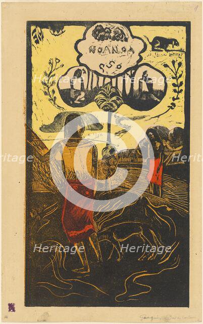 Noa Noa (Fragrant, Fragrant), 1894/1895. Creator: Paul Gauguin.