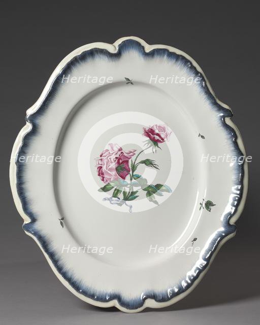 Stand for Tureen, c. 1750. Creator: Paul Hannong Factory (French).